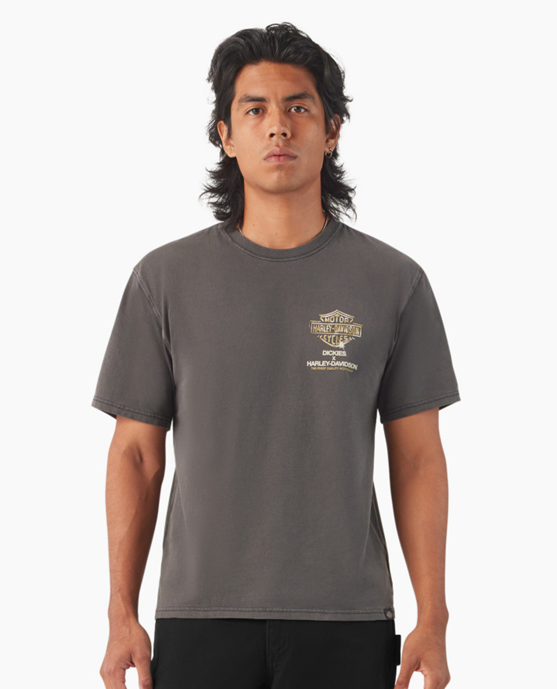 DICKIES - Áo thun nam cổ tròn tay ngắn Dickies x Harley Davidson