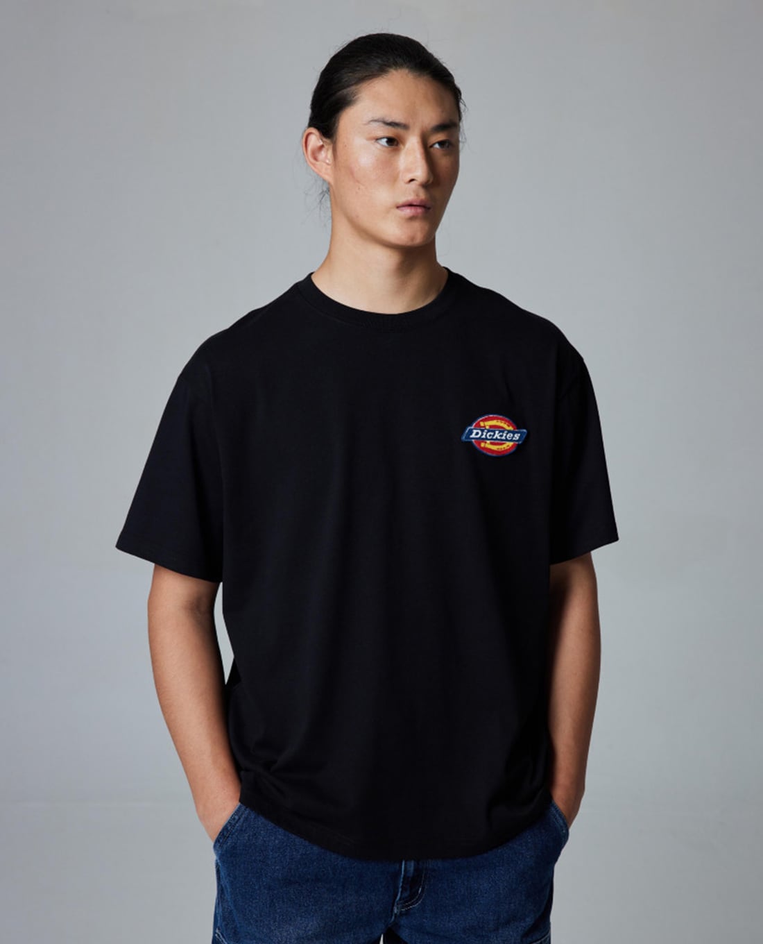 DICKIES - Áo thun unisex cổ tròn tay ngắn New Heavy