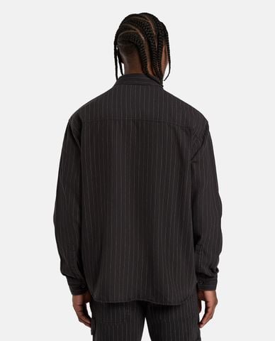  DICKIES - Áo sơ mi nam tay dài kẻ sọc Hickory 