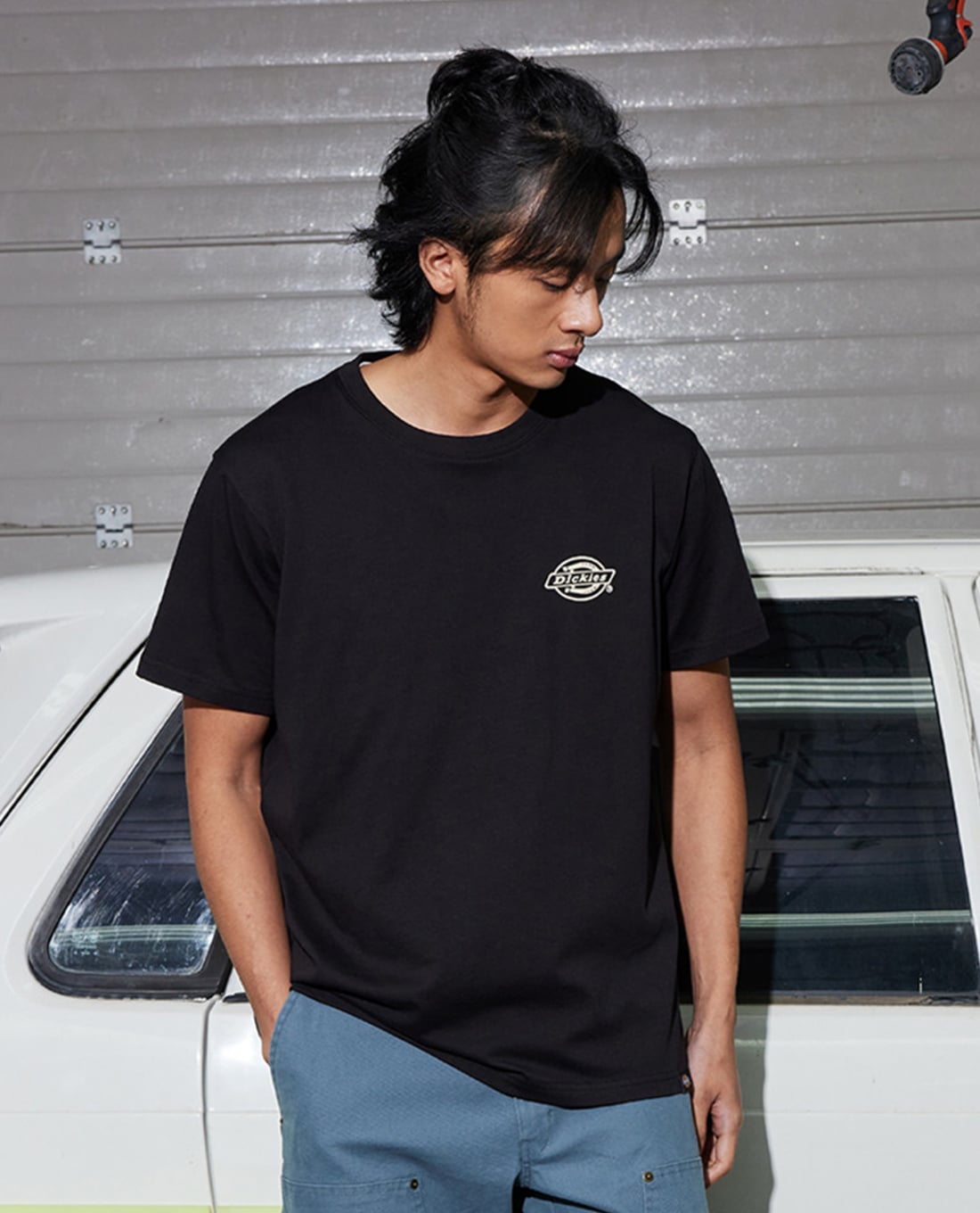 DICKIES - Áo thun nam cổ tròn tay ngắn Service Crew