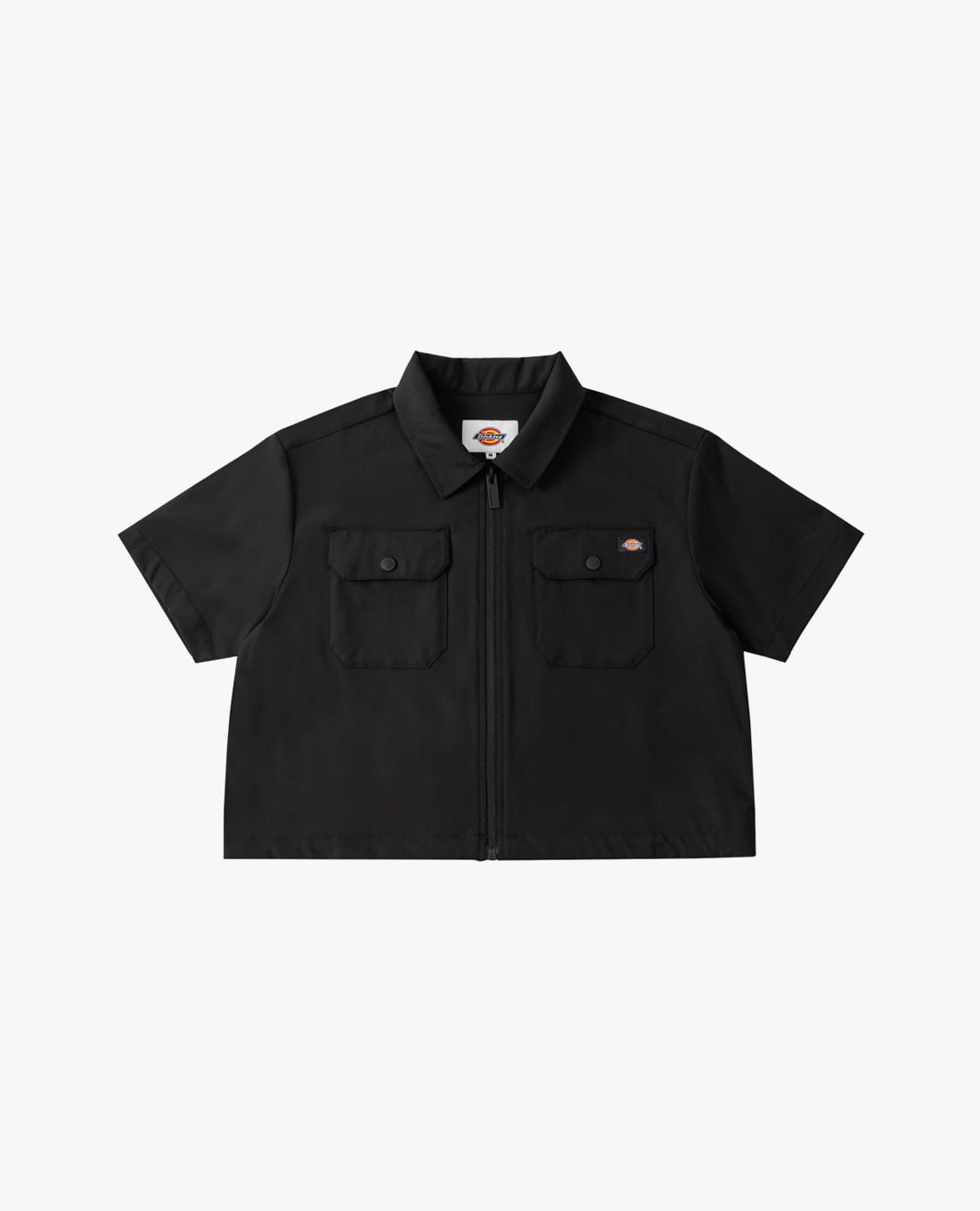 DICKIES - Áo khoác sơ mi nữ tay ngắn phom croptop