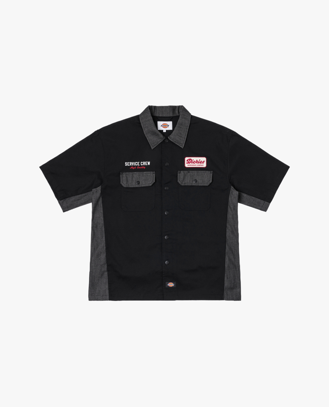DICKIES - Áo sơ mi nam tay ngắn phối túi