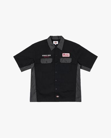  DICKIES - Áo sơ mi nam tay ngắn phối túi 