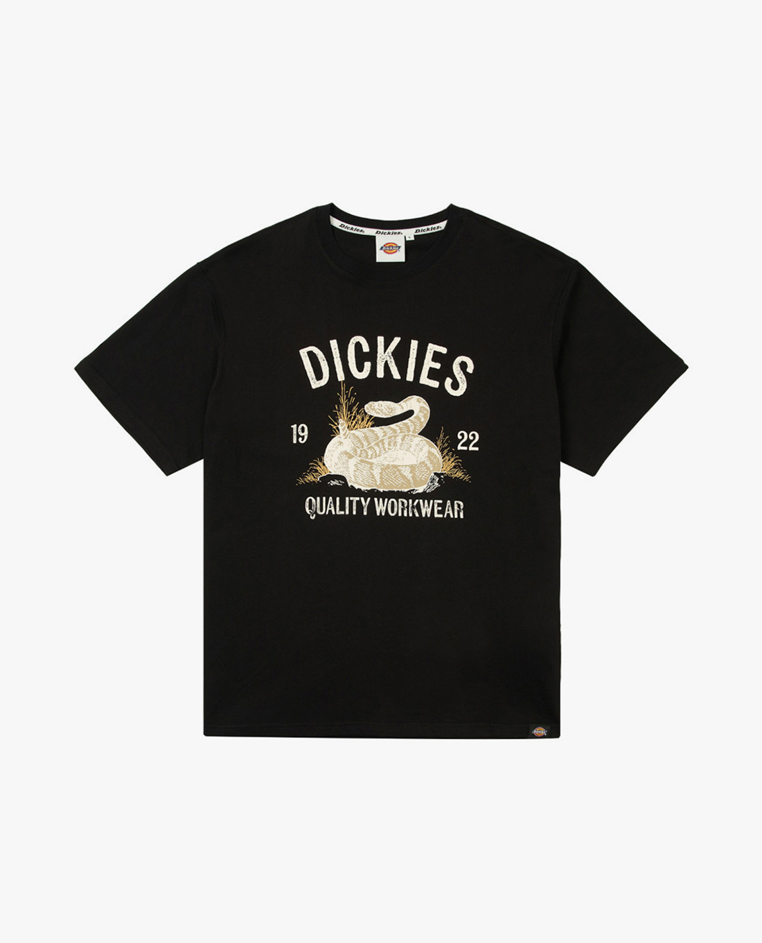 DICKIES - Áo thun nam cổ tròn tay ngắn Graphic Logo Print