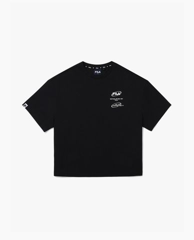  FILA - Áo thun trẻ em cổ tròn tay ngắn Colorful 