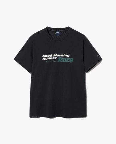  FILA - Áo thun unisex cổ tròn tay ngắn Cooling PCM 