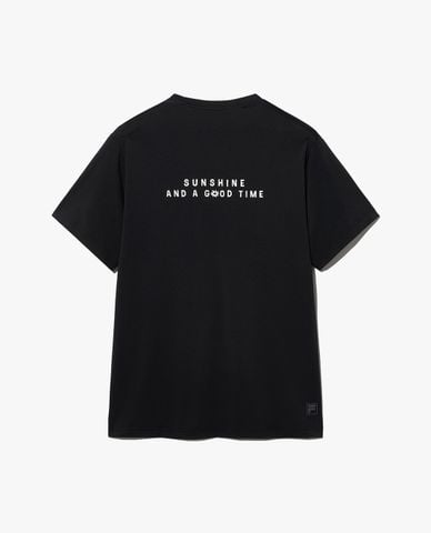  FILA - Áo thun unisex cổ tròn tay ngắn Summer Graphic 