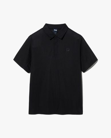  FILA - Áo polo unisex cổ bẻ tay ngắn Polypiqué Collar 