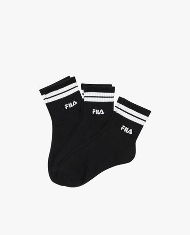 FILA - Vớ cổ cao unisex kẻ sọc hiện đại 