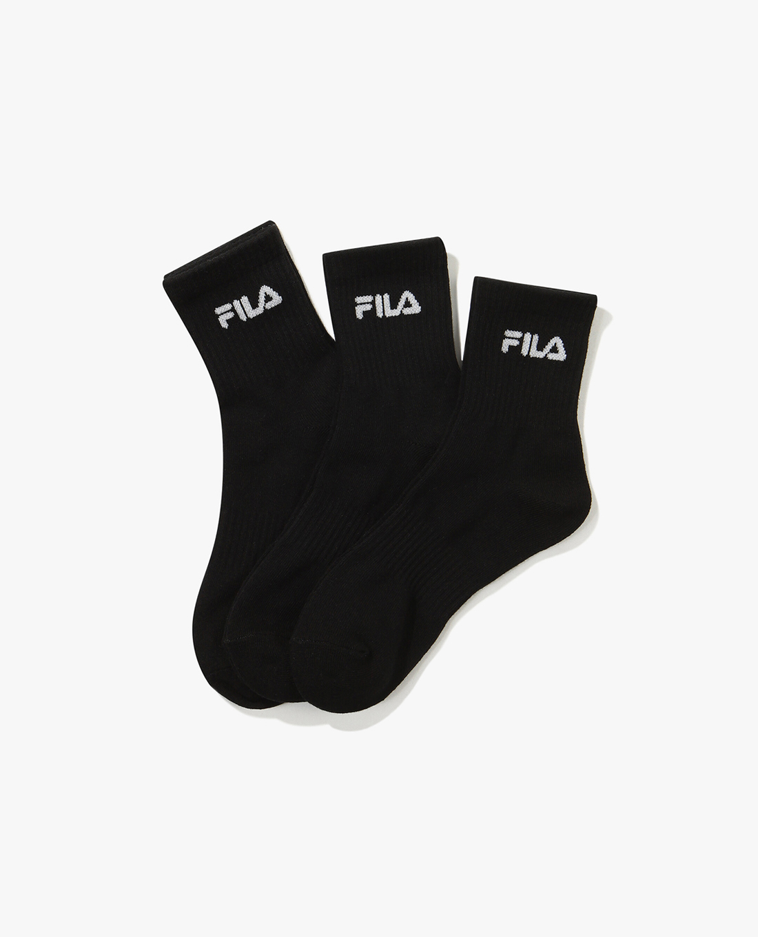 FILA - Vớ unisex cổ cao phối sọc Bundle Ankle