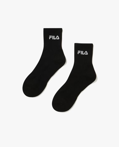  FILA - Vớ unisex cổ cao phối sọc Bundle Ankle 