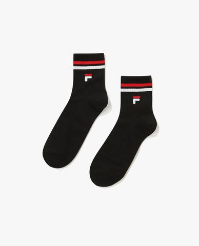  FILA - Vớ cổ cao unisex thời trang Stripe Mid 