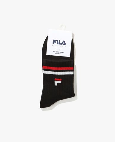  FILA - Vớ cổ cao unisex thời trang Stripe Mid 