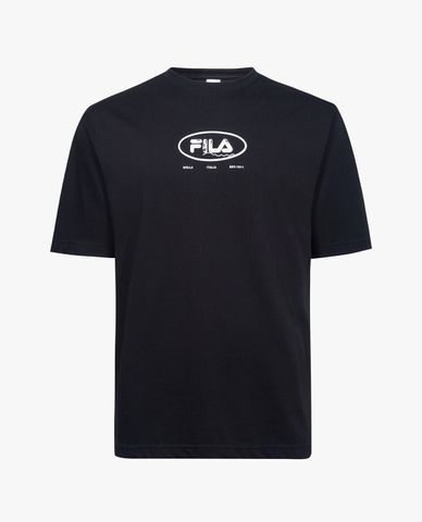  FILA - Áo thun unisex cổ tròn tay ngắn Carnevale 