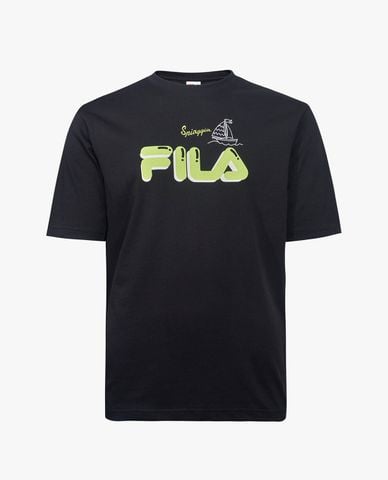  FILA - Áo thun unisex cổ tròn tay ngắn Carnevale 