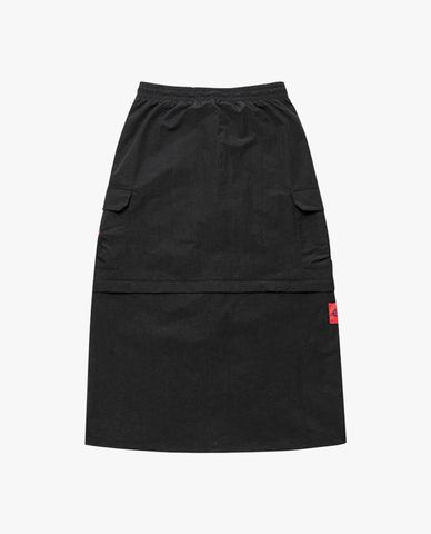  FILA - Chân váy phom suông midi phối dây rút Dna Cargo 