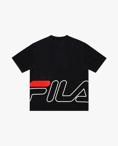  FILA - Áo thun unisex cổ tròn tay ngắn Dna Loose 