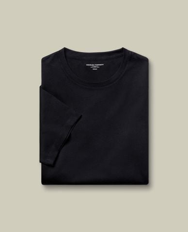  CHARLES TYRWHITT - Áo thun nam cổ tròn tay ngắn Pure Cotton 