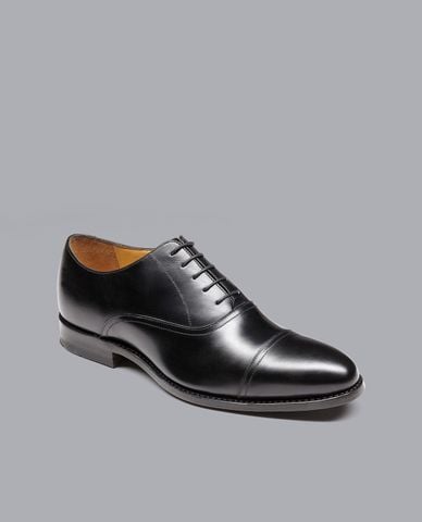  CHARLES TYRWHITT - Giày oxford nam mũi nhọn Leather 