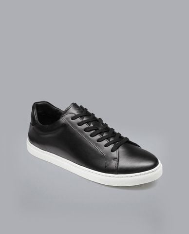  CHARLES TYRWHITT - Giày sneaker nam cổ thấp Leather Trainers 