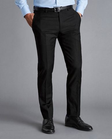  CHARLES TYRWHITT - Quần âu nam thanh lịch Natural Stretch Twill 