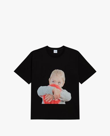  ADLV - Áo thun ngắn tay cổ tròn Baby Face Mini Yawn 