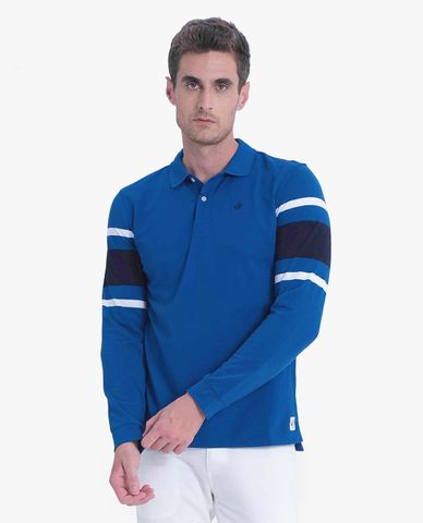  BEVERLY HILLS POLO CLUB - Áo polo nam tay dài thời trang 