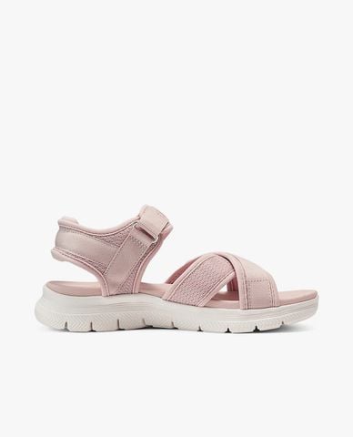  SKECHERS - Giày sandals nữ đế thấp thời trang Stay Around 