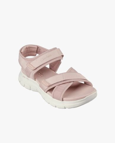  SKECHERS - Giày sandals nữ đế thấp thời trang Stay Around 