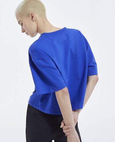  THE KOOPLES - Áo thun nữ phom lửng ngắn tay Vibrant 