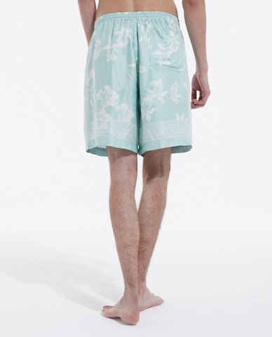  THE KOOPLES - Quần shorts nam lưng thun Bandanna Motif 