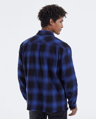  THE KOOPLES - Áo sơ mi nam caro tay dài Check Motif 