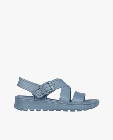  SKECHERS - Giày sandals nữ đế thấp quai chéo Summer Paradise 