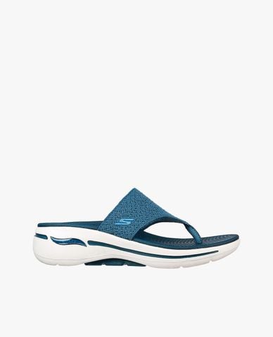  SKECHERS - Dép nữ quai kẹp Go Walk Arch Fit 