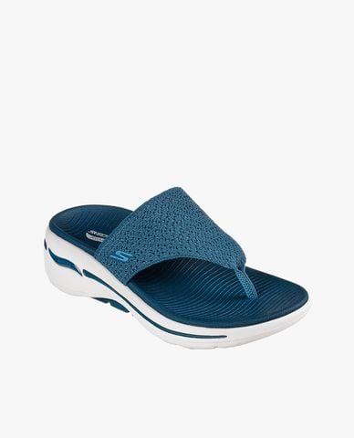  SKECHERS - Dép nữ quai kẹp Go Walk Arch Fit 