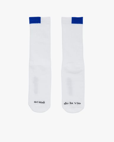  ADLV - Vớ cổ cao phối viền Front Logo 