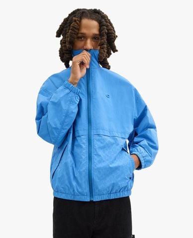  COACH - Áo khoác nam phom rộng cổ trụ tay dài năng động 