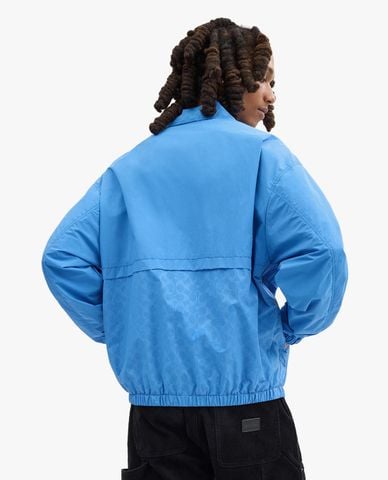  COACH - Áo khoác nam phom rộng cổ trụ tay dài năng động 