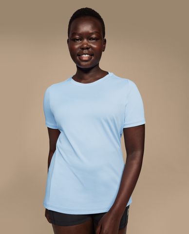  ON RUNNING - Áo thun nữ cổ tròn tay ngắn Focus 