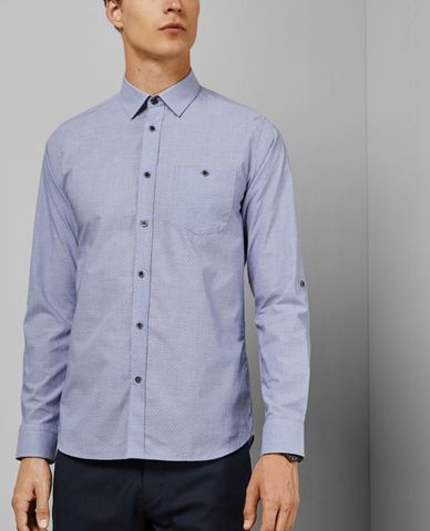  TED BAKER - Áo sơ mi nam tay dài Aaaron 