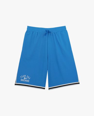  SKECHERS - Quần short tập luyện nam lưng thun Athletics 
