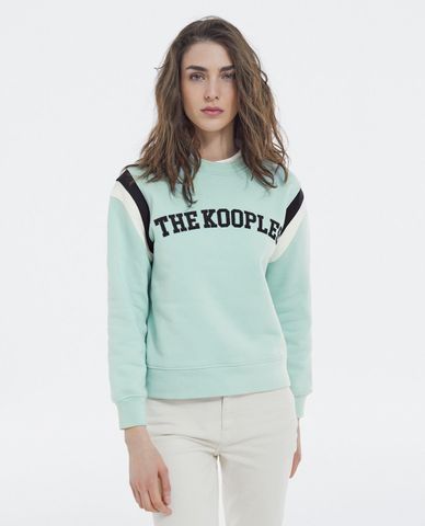  THE KOOPLES - Áo sweatshirt nữ phom suông thời trang 