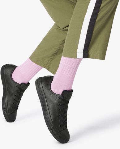  CONVERSE - Giày sneakers unisex cổ thấp Chuck Taylor All Star Mono Leather 