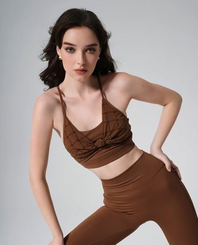  OLABEN - Áo bra thể thao nữ Lani Monogram 