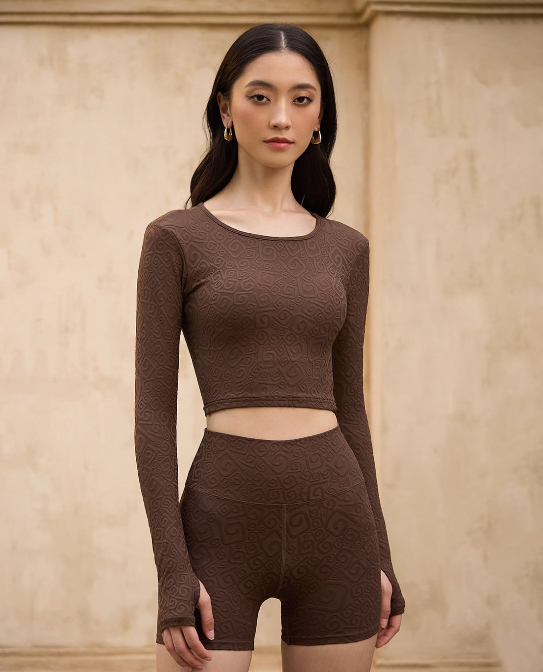 OLABEN - Áo tập luyện nữ Nala 3D