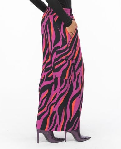  PINKO - Chân váy maxi xẻ tà thời trang Gastly 