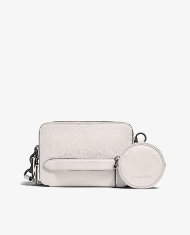  COACH - Túi đeo chéo nam chữ nhật Charter With Hybrid Pouch 