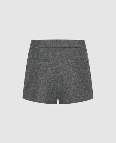  URBAN REVIVO - Quần short ngắn nữ lưng cao Glamor Regular 