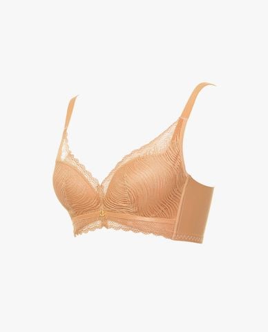  iBasic - Áo ngực U Bra có gọng mút mỏng phối ren cup T Shirt 