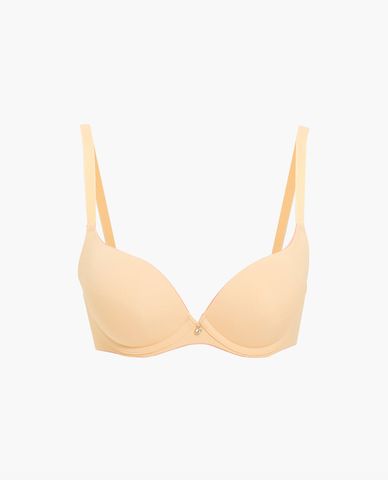  iBasic - Áo ngực nữ gọng mút dày trơn phối màu viền cup T shirt 